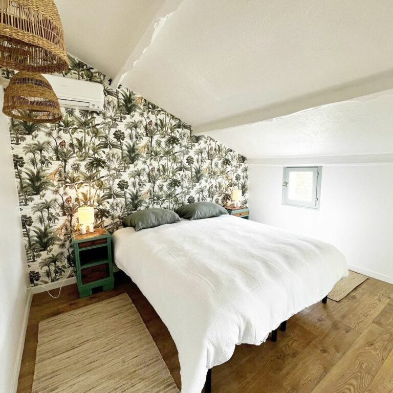 Chambre vert - Option lit double 160x200 - Accès toit terrasse